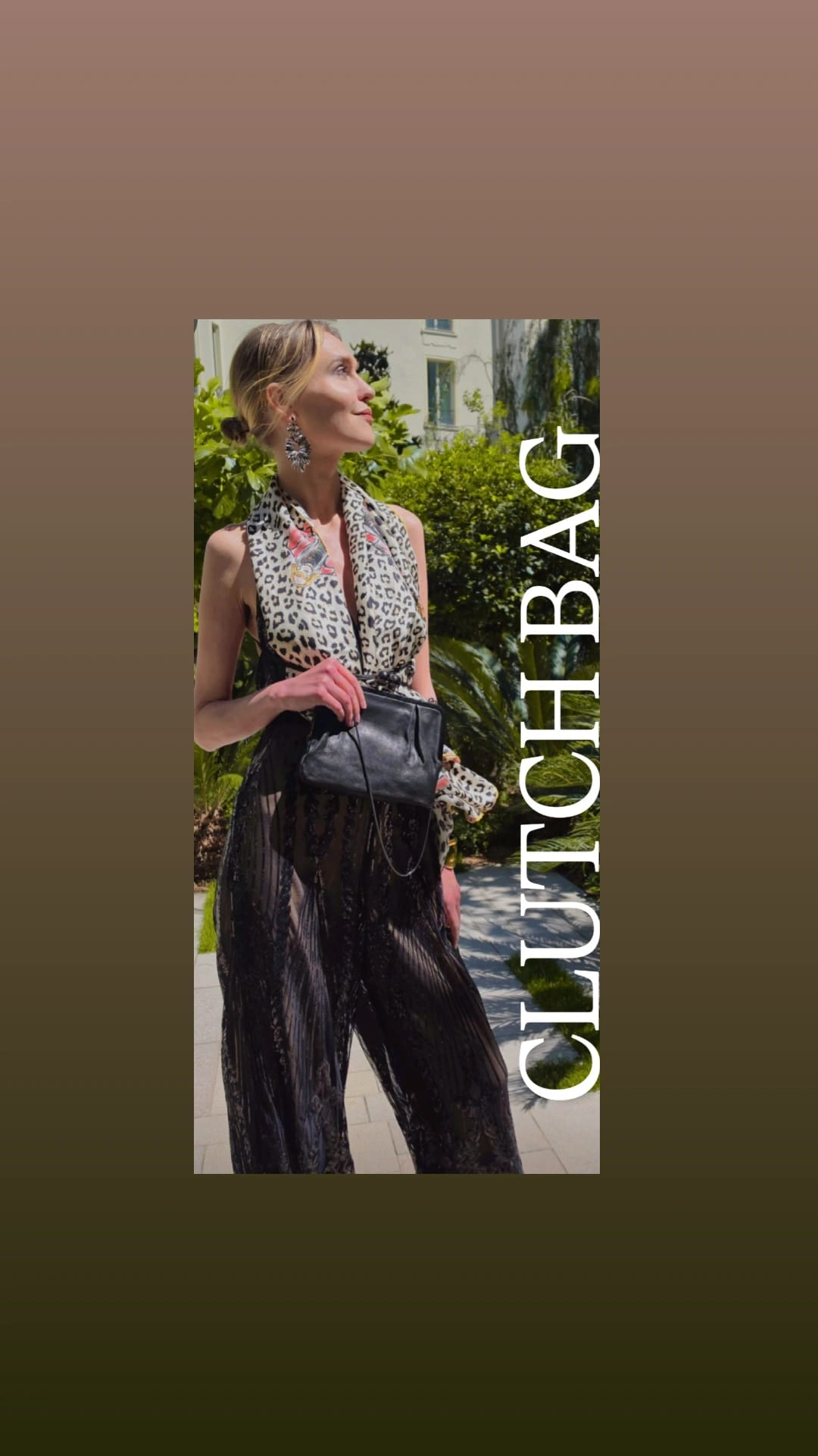 B FLO Vintage-Clutch Sandra